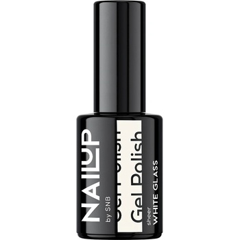 SNB Professional NailUP Гел лак за нокти, Бяло стъкло, 6 ml