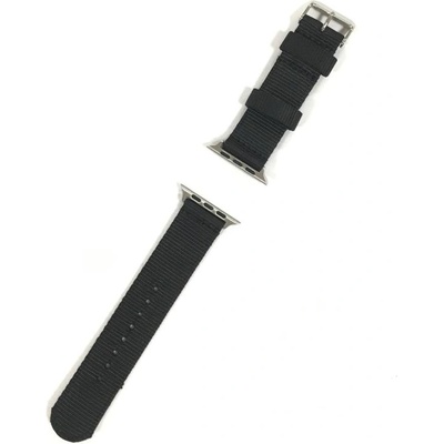4smarts Текстилна каишка за Apple Watch 42мм, 44мм, 45мм - 4smarts Fabric Wrist Band (черен) (4S467757)