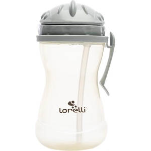 Lorelli Спортна бутилка с дръжка Lorelli - 360 ml, сива (10230090006) - ozone