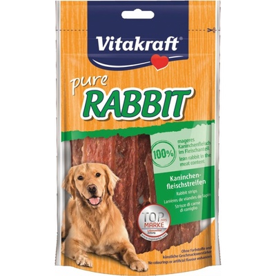 Vitakraft RABBIT pre psov králičie prúžky 80 g