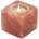 Himalaya Salt Dreams Свещник от хималайска сол Himalaya Salt Dreams - Куб (243757)