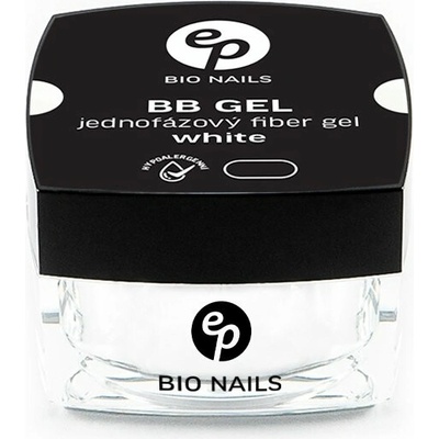 Bio Nails Bb gél Fiber white jednofázový hypoalergénny 15 ml