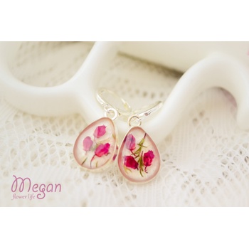 Meganflo Обеци "Капка с Ерика