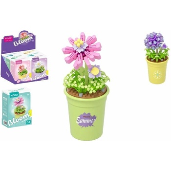 KOCO Stavebnice mini Sukulent v květináči