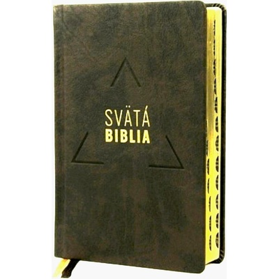 Svätá Biblia: Roháčkov preklad s indexmi - tmavohnedá