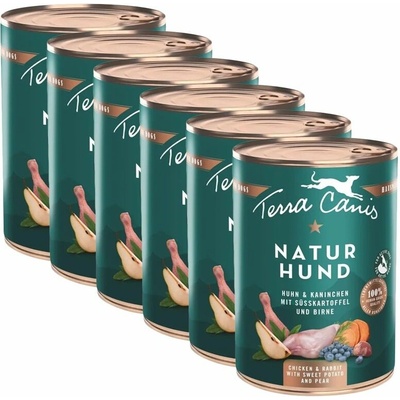 Terra Canis Naturhund Chicken & Rabbit 6 x 400 g