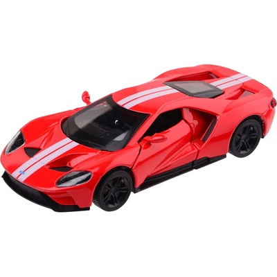 Метална кола Metal Speed Zone - Ford GT 2017, 1: 43, асортимент (261224)