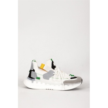 Jacket Club Мъжки спортни обувки 500/7 - Бели #382034 (382034_Сив)