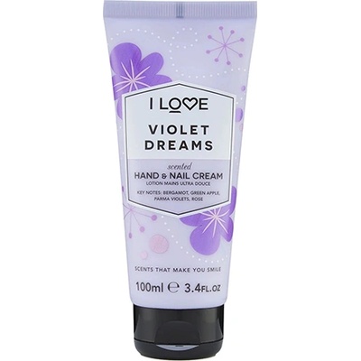 I Love Cosmetics Violet Dreams крем за ръце за жени 100 мл