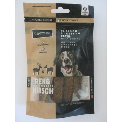 Chewies Fleischstreifen Soft Srnčí a jelení maso Mini 70 g