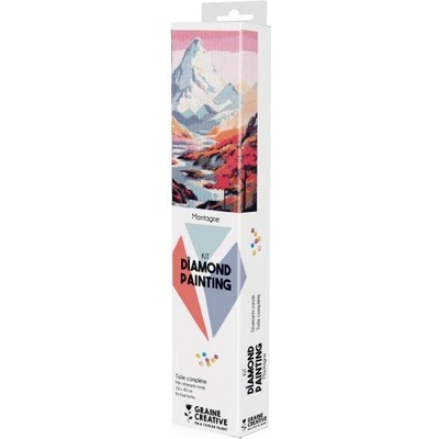 GRAINE CREATIVE GRAINE CREATIVE Диамантено рисуване Планински пейзаж 30x40см (117055)