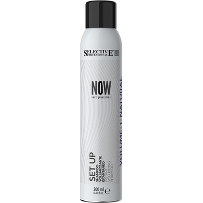 Suchý šampon pro objem vlasů Selective Professional Now Set Up 200 ml