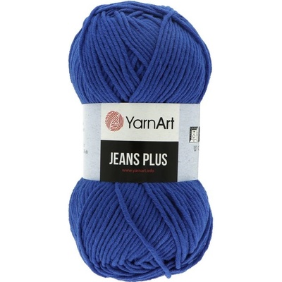 YarnArt Jeans Plus 47 tmavá modrá