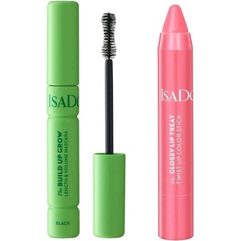 IsaDora Сет Изящен грим Isadora Спирала Black The Build Up Grow § Хидратиращ гланц стик Twist Up