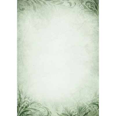 Galeria Papieru Diplom A4 - zelený motiv, 170 g/m2, 25 ks