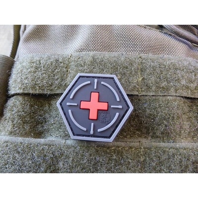 JACKETS TO GO Nášivka MEDIC RED CROSS plastová velcro