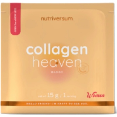 Nutriversum Collagen Heaven | added Zinc, Vitamin C and Hyaluronic Acid [15 грама] Манго