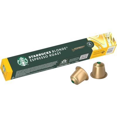 Starbucks Кафе капсули STARBUCKS за Nеѕрrеѕѕо - Blonde Espresso Roast, 10 напитки (6220719)