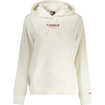 Tommy Hilfiger Дамски суичър с цип tommy hilfiger, Размер l, Цвят Бяло (dw0dw21921_biybl)