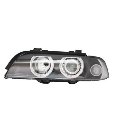 Кристални фарове Angel Eyes BMW E39 (1995-2000) - черни
