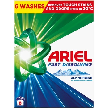 Ariel Прах за пране Ariel Mountain Spring 330 г/6 бр. кутия