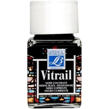 Lefranc & Bourgeois Vitrail Боя за стъкло 267 Covering Black 50 ml 1 бр (74.6030)