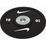 Nike strength Obciążenie bumperowe Nike Strength Pro Urethane Bumper Plates 10 kg black