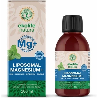 Ekolife Natura Lipozomálna Horčík Magnesium+ 200 ml