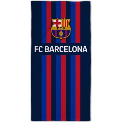 FC Barcelona osuška FC Barcelona pruhy bavlna 70 x 140 cm