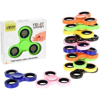 Teddies Hand Fidget Spinner 7cm v krabičce 6 druhů