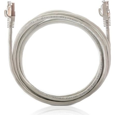 KELine PC-C6-S-005 Patch, Cat 6, S-FTP, LSOH, 0,5m, šedý