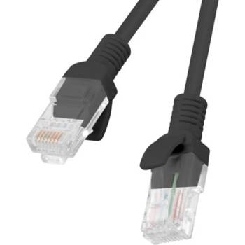 Lanberg Пач кабел Lanberg PCU6-10CC-0100-BK, U/UTP, cat. 6, 1м, черен