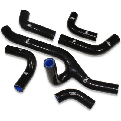 Silikonové hadice chladícího systému SAMCO Sport pro Ducati 851 1992 - 1995 - 6 kusů Barva: černá
