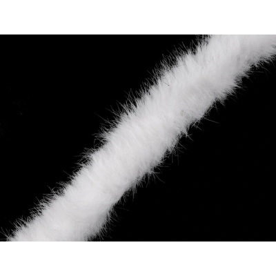 Všívací lemovka / lampas z umělé kožešiny kulatý šíře 2 cm Varianta: 1 Off White, Balení: 1 m 55835/141086/257554
