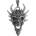ETNOX Нашийник ETNOX - Horned Skull - SK1004SET