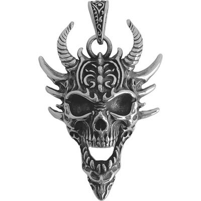 ETNOX Нашийник ETNOX - Horned Skull - SK1004SET