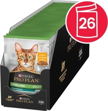 Pro Plan Cat Adult Sterilised Maintenance kuře ve šťávě 26 x 85 g