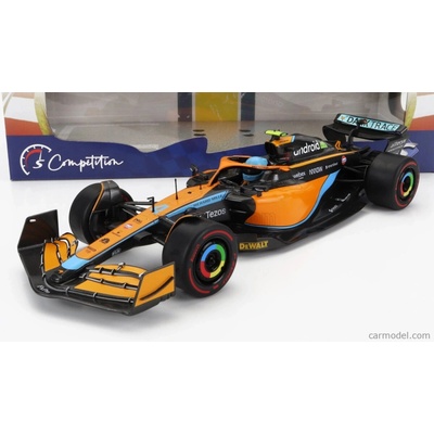 Solido Mclaren F1 Mcl36 Mercedes Team Mclaren N 4 3rd Emilia Romagna Italy Gp 2022 Lando Norris Oranžová Světle Modrá 1:18