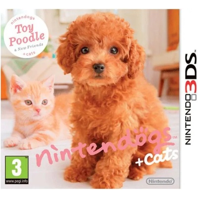 Nintendo Nintendogs + Cats Toy Poodle & New Friends (3DS)