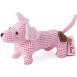 Kathe Kruse Мека играчка Kathe Kruse - Дакел, 15 cm, розов (K178406) - ozone