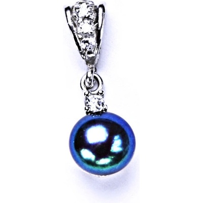 Čištín P 1207/2 82807584 Stříbrný přívěšek šperky pp černá