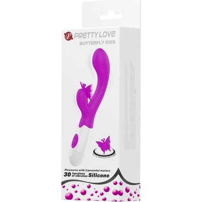 Pretty Love Butterfly Kiss Rabbit Pink