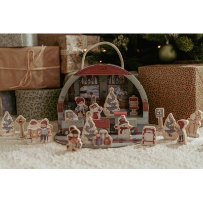 Little Dutch Adventný kalendár Vlaková stanica