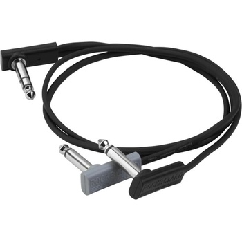 RockBoard Flat Y-Splitter 50 cm Ъглов - Ъглов Пач кабел (RBO CAB F Y 50 BK)