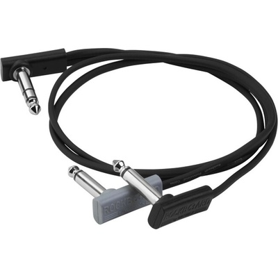 RockBoard Flat Y-Splitter 50 cm Ъглов - Ъглов Пач кабел (RBO CAB F Y 50 BK)