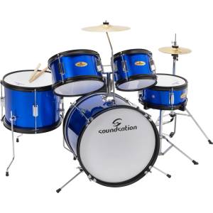 Soundsation Детски барабани jdk100-bl, сини