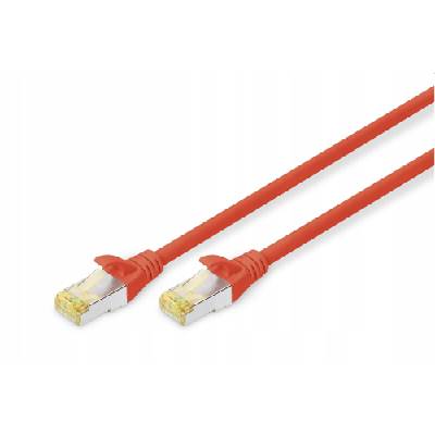 DIGITUS patch kábel Cat6A, S/FTP (PiMF), LSOH - 7m, červený DK-1644-A-070