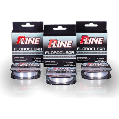 P-Line Floroclear Clear 150 m 0,18 mm 4,32 kg