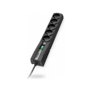 Everlast EVER CLASSIC - Surge protector - AC 250 V - 2500 Watt - output connectors: 5 - 3 m cord - black