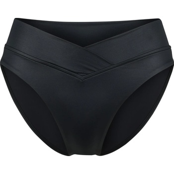 Seafolly Дамско бикини долнище Seafolly Women's Soleil V Front High Cut Pant Bikini bottom - Black - размер 34 (EU) (150-4281-0112)